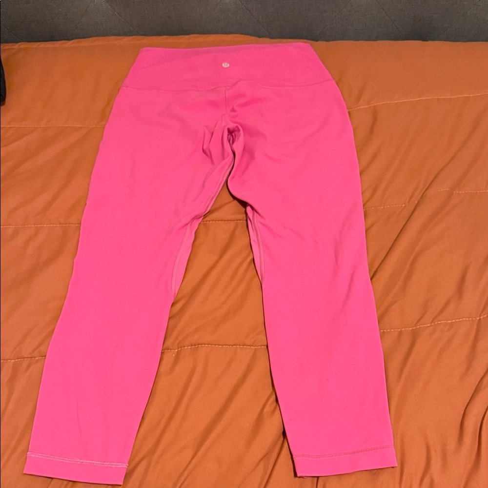 lululemon athletica Hot Pink Leggings
